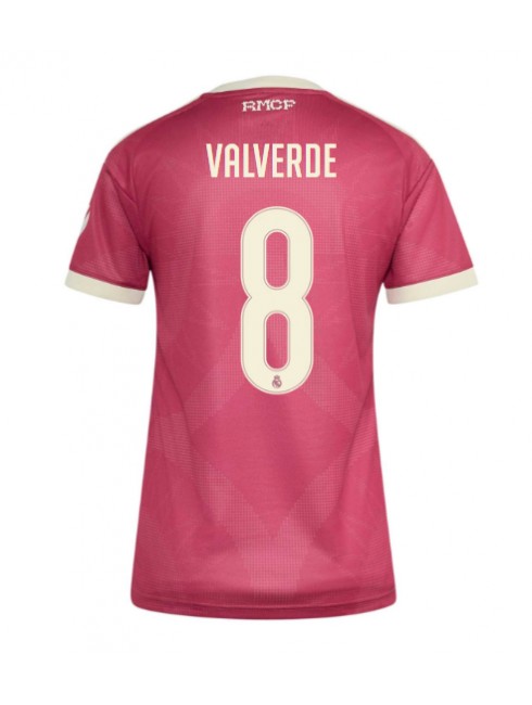 Real Madrid Federico Valverde #8 Replika Tredje Kläder Dam 2026-27 Kortärmad Real Madrid Federico Valverde #8 Replika Tredje Kläder Dam 2026-27 Kortärmad